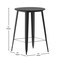 Flash Furniture 30 RD Bar Top Table Black Poly Top/Black Frame JJ-T14623H-76-BKBK-GG - alternate 8
